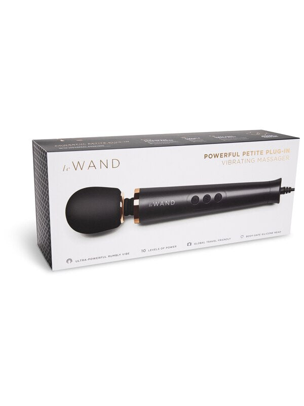 Le Wand Powerful Petite Plug-In Black