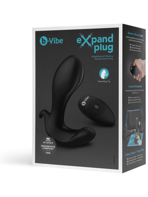 b-Vibe Prostate Collection Expand Plug