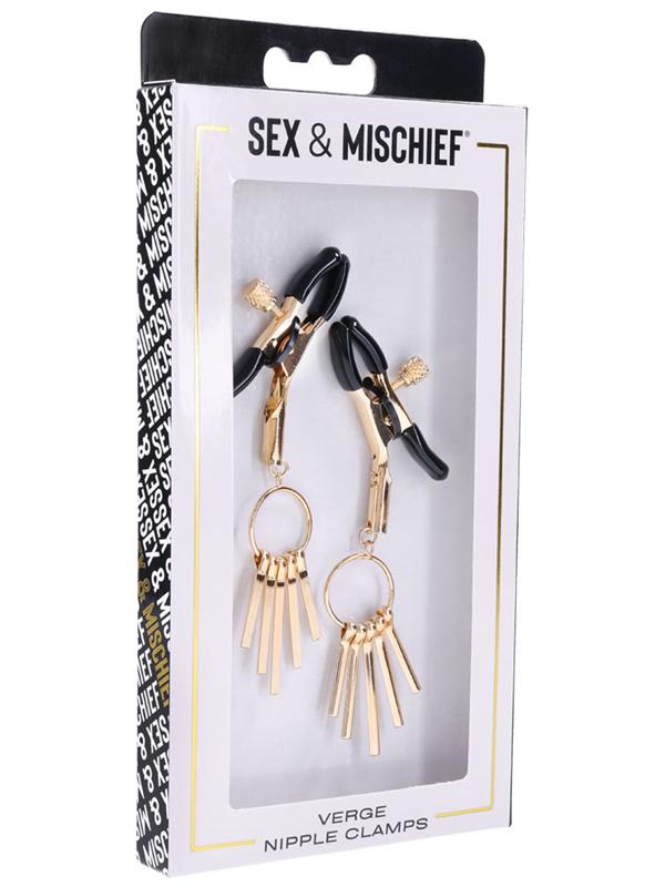 Sex and Mischief Verge Nipple Clamps