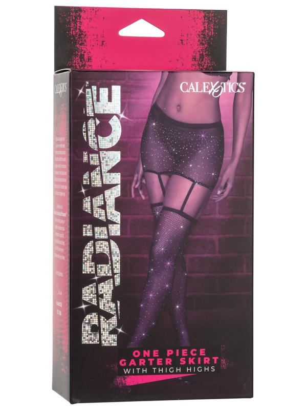 Radiance One Piece Garter Skirt With Thigh Highs