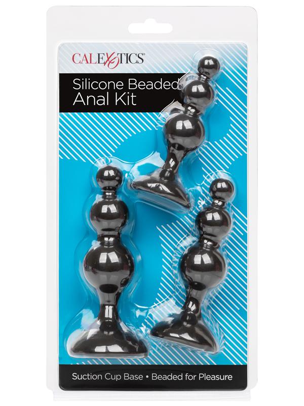 Silicone Beaded Anal Kit