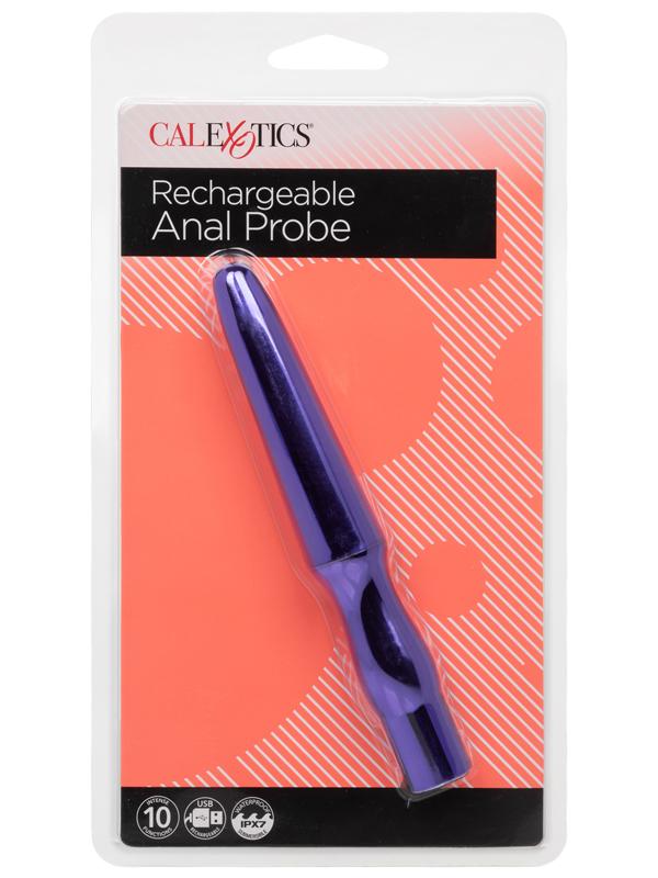 Rechargeable Anal Probe - Metallic Purple