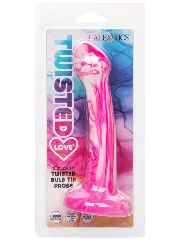 Twisted Love Twisted Bulb Tip Probe - Pink