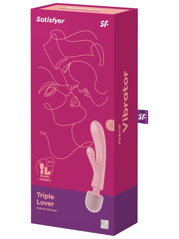 Satisfyer Triple Lover pink