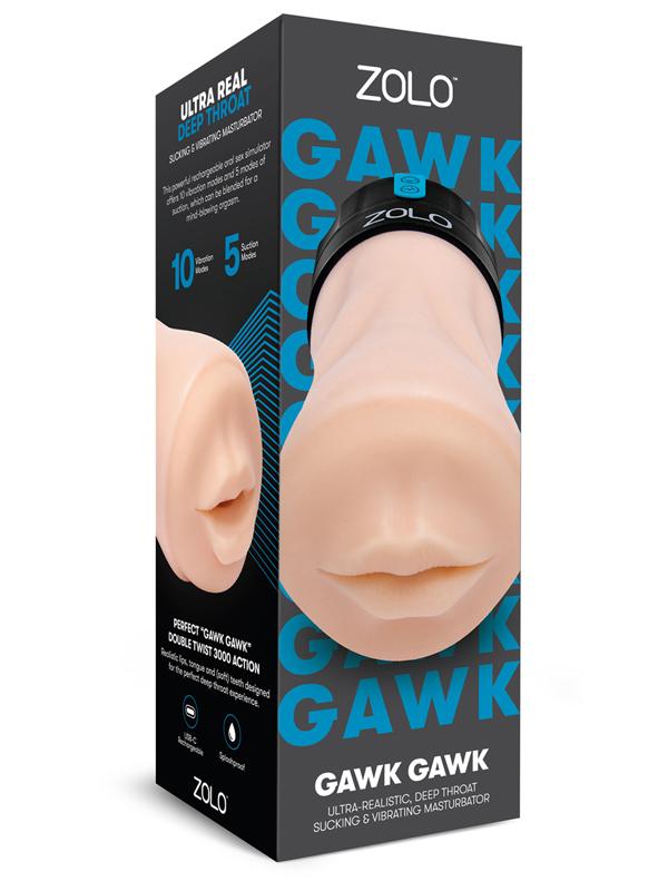 Zolo Vibrating Deep Throat Gawk Gawk Blowbot