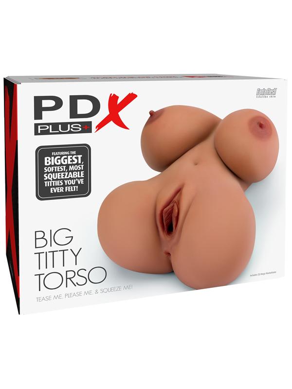 PDX Plus Big Titty Torso - Tan