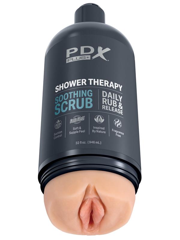 PDX Plus Shower Therapy - Soothing Scrub - Light