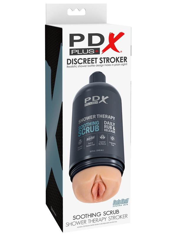 PDX Plus Shower Therapy - Soothing Scrub - Light