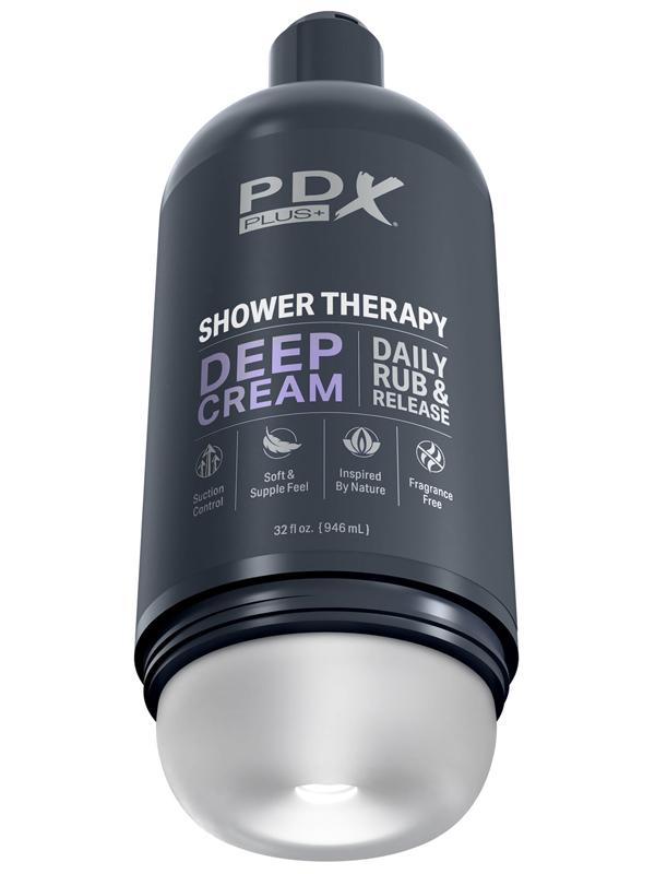 PDX Plus Shower Therapy - Deep Cream - Frosted