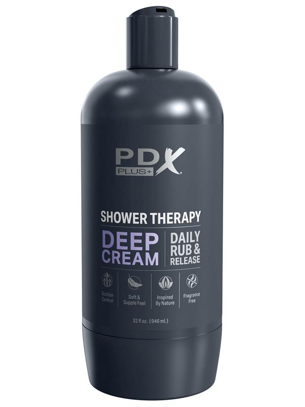 PDX Plus Shower Therapy - Deep Cream - Frosted