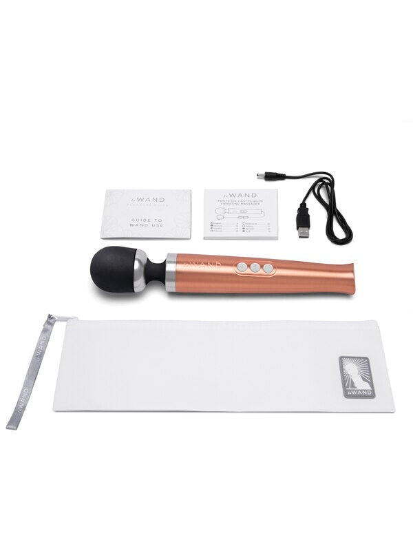 Le Wand Diecast Rechargeable Massager Rose Gold