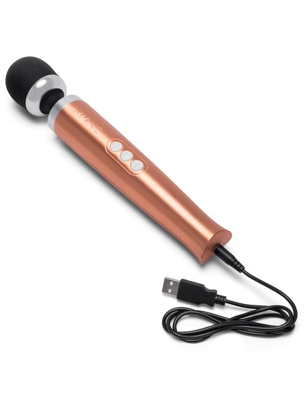 Le Wand Diecast Rechargeable Massager Rose Gold