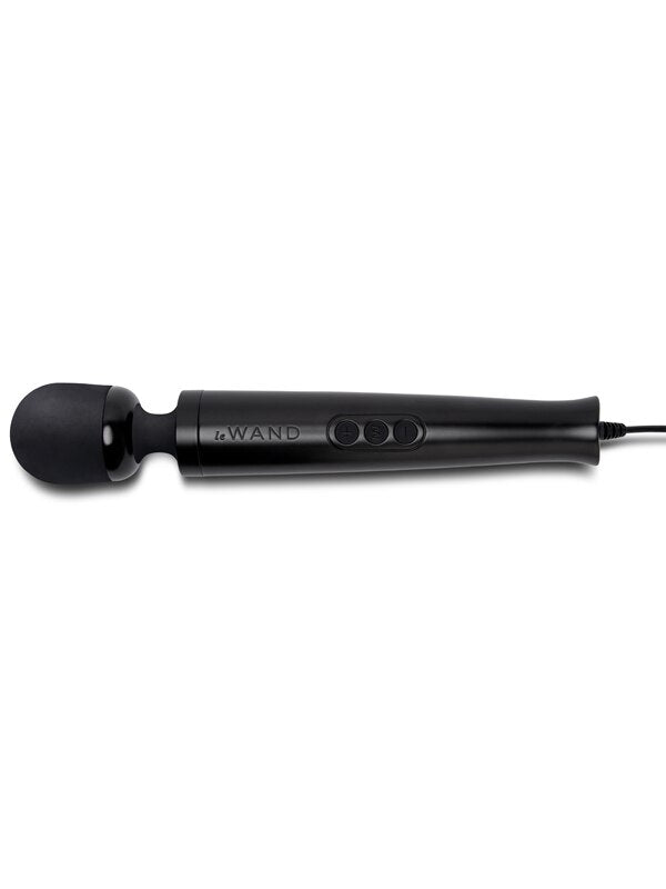 Le Wand Diecast Plug-In Massager Black