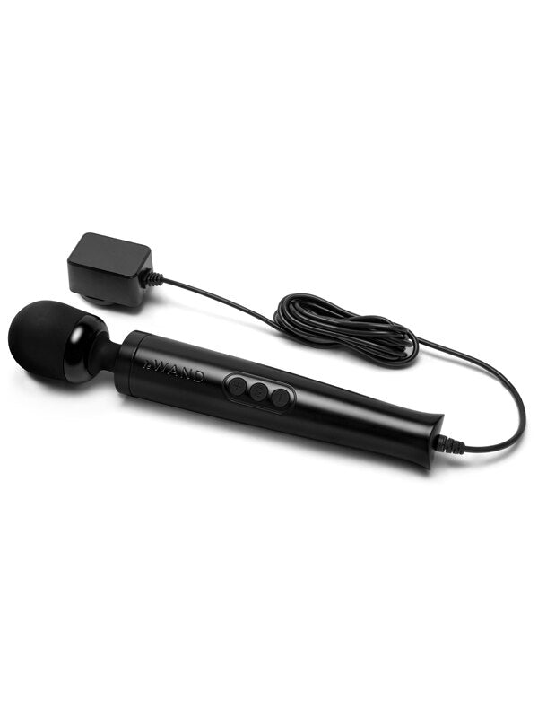 Le Wand Diecast Plug-In Massager Black