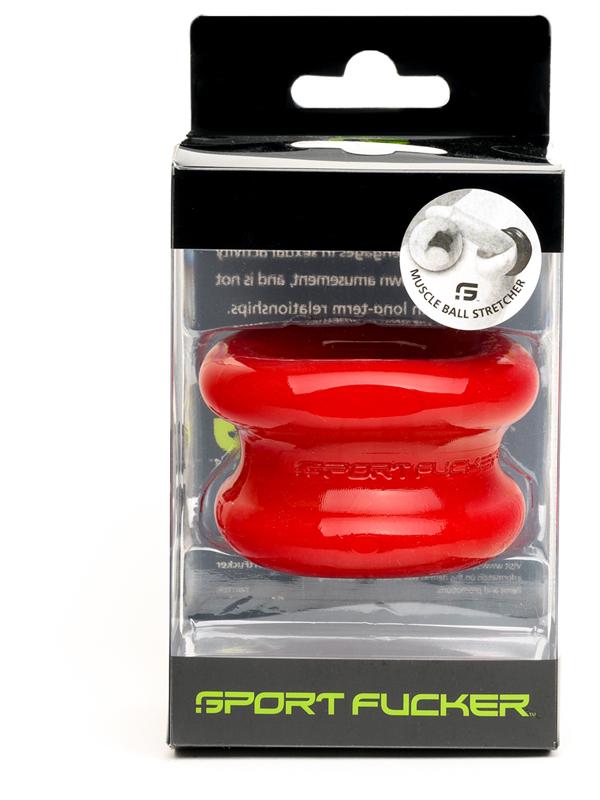 Muscle Ball Stretcher (TPE) by Sport Fucker Red