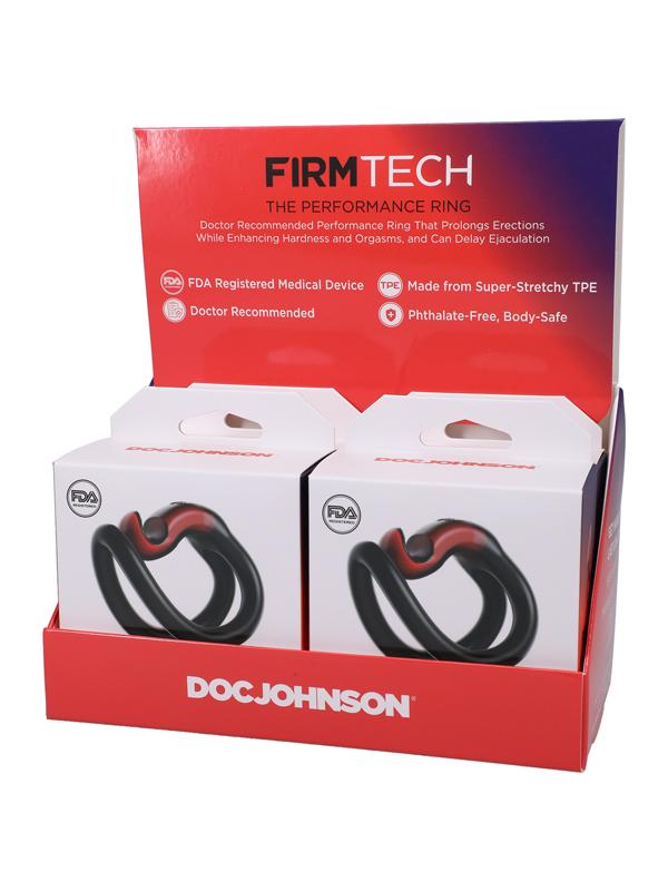 FIRMTECH Performance Ring 4 Pack Display Black