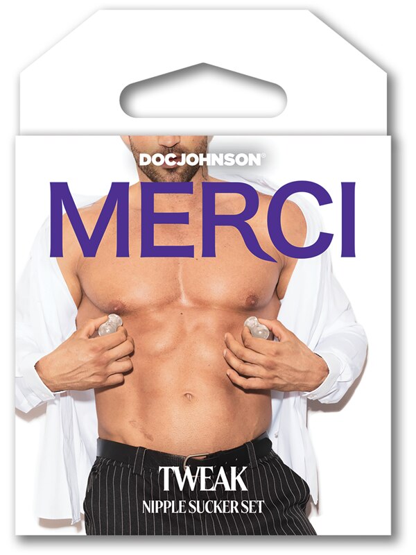 Merci Tweak Nipple Sucker Set Clear