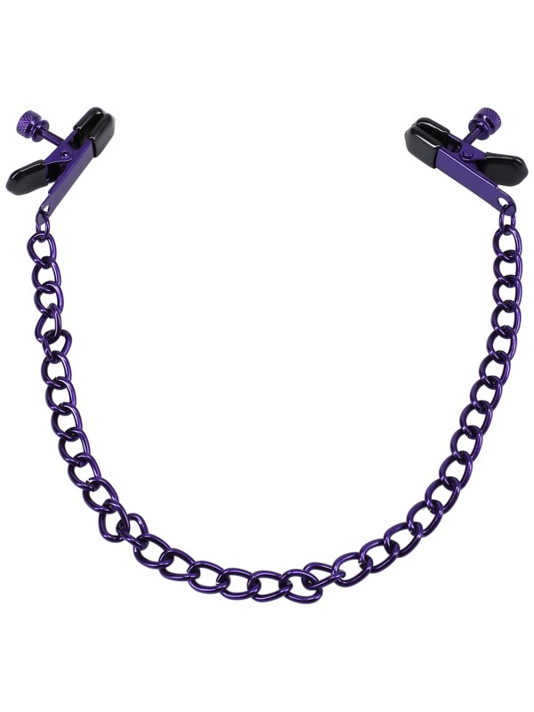 Merci The Clover Nipple Clamps Purple