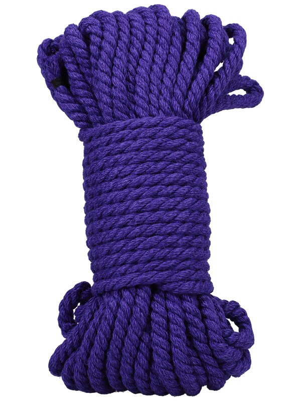 Merci Bind and Tie 6mm Hemp Bondage Rope 50 Feet Violet