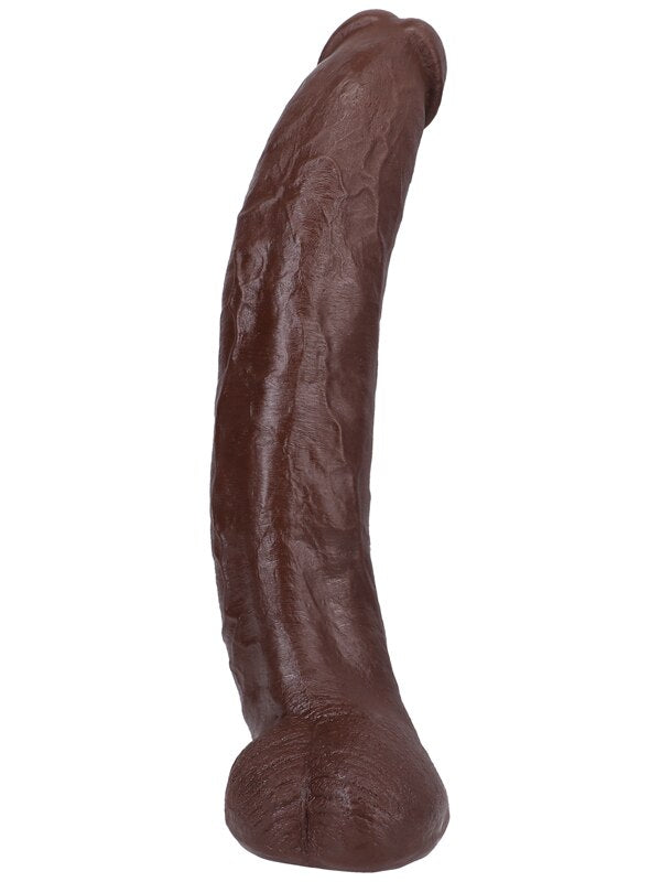Signature Cocks Brickzilla 13 Inch ULTRASKYN Cock  ocolate