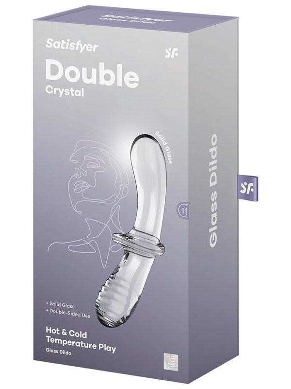 Satisfyer Double Crystal Transparent