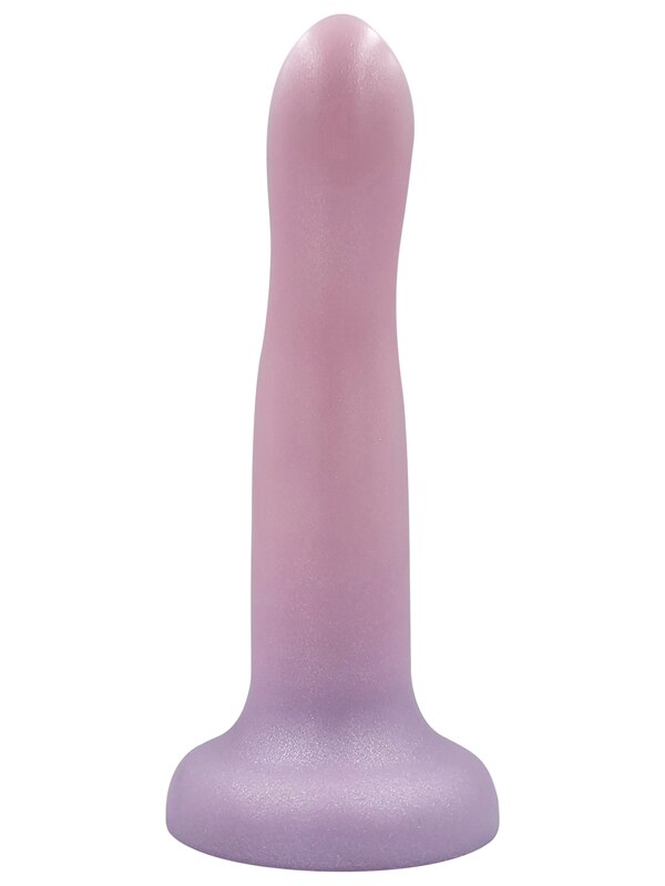 Pleasures by Playful 6 inch Dong - Pink to Purple