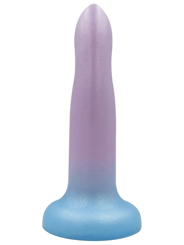 Pleasures by Playful 6 inch Dong - Purple to Blue