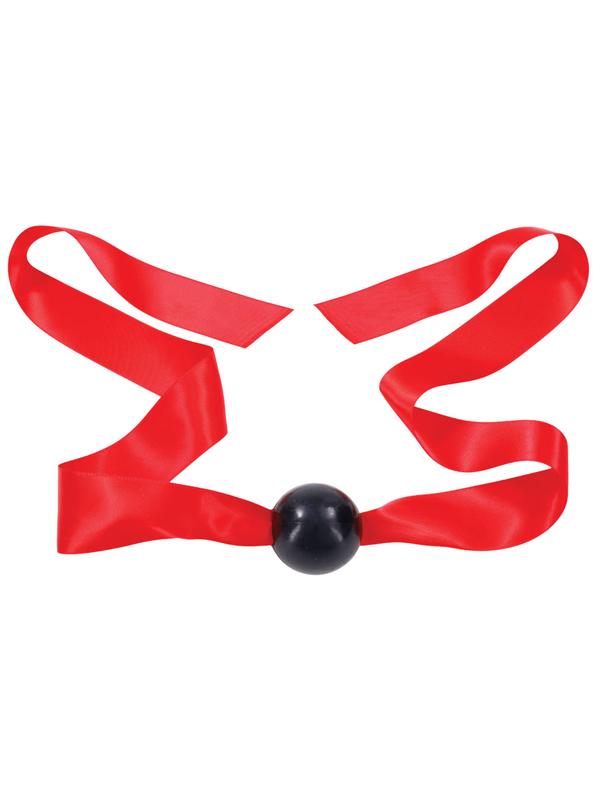 Sex and Mischief Amor Satin Ball Gag