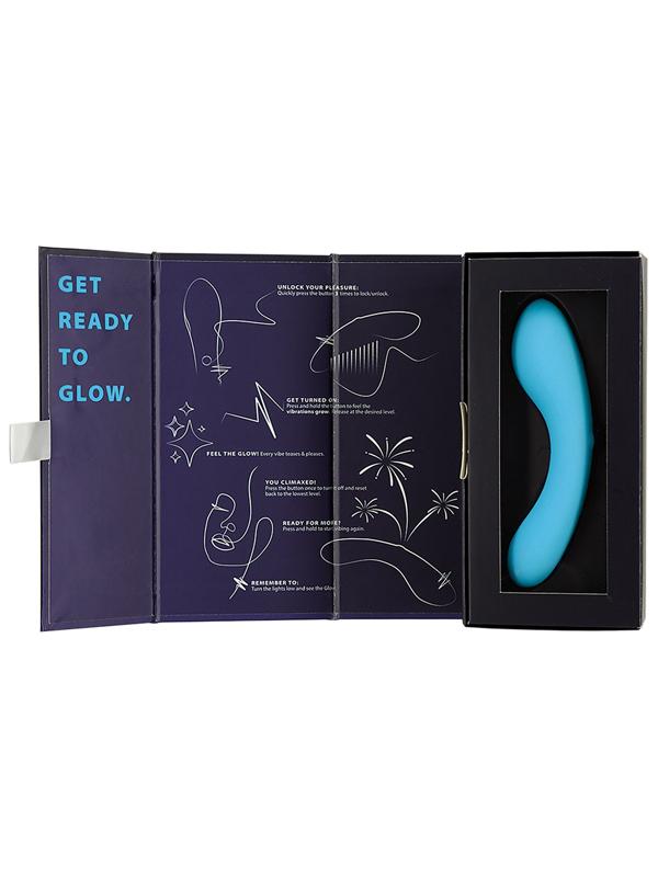 Swan The Mini Swan Wand Glow in the Dark Blue