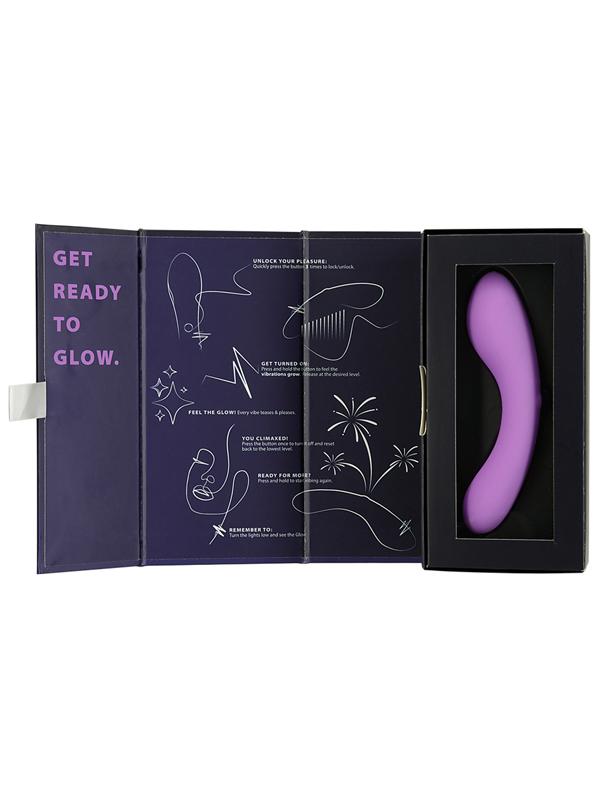 Swan The Mini Swan Wand Glow in the Dark Purple