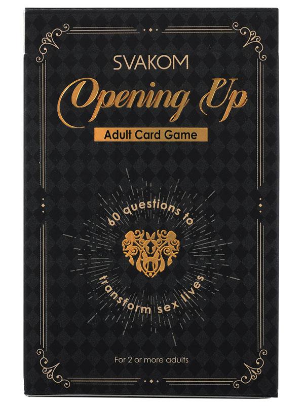 Opening Up Card Game by Svakom