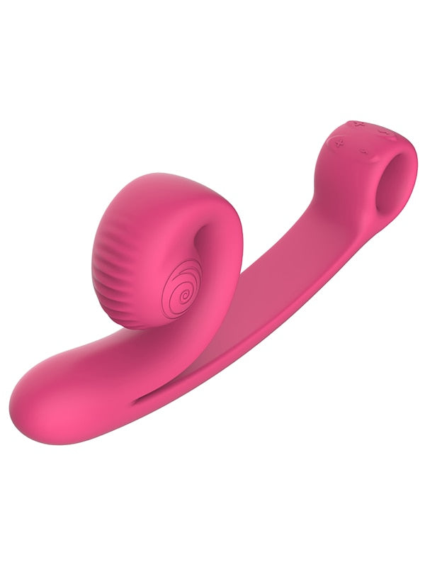 Snail Vibe Curve Vibrator Pink