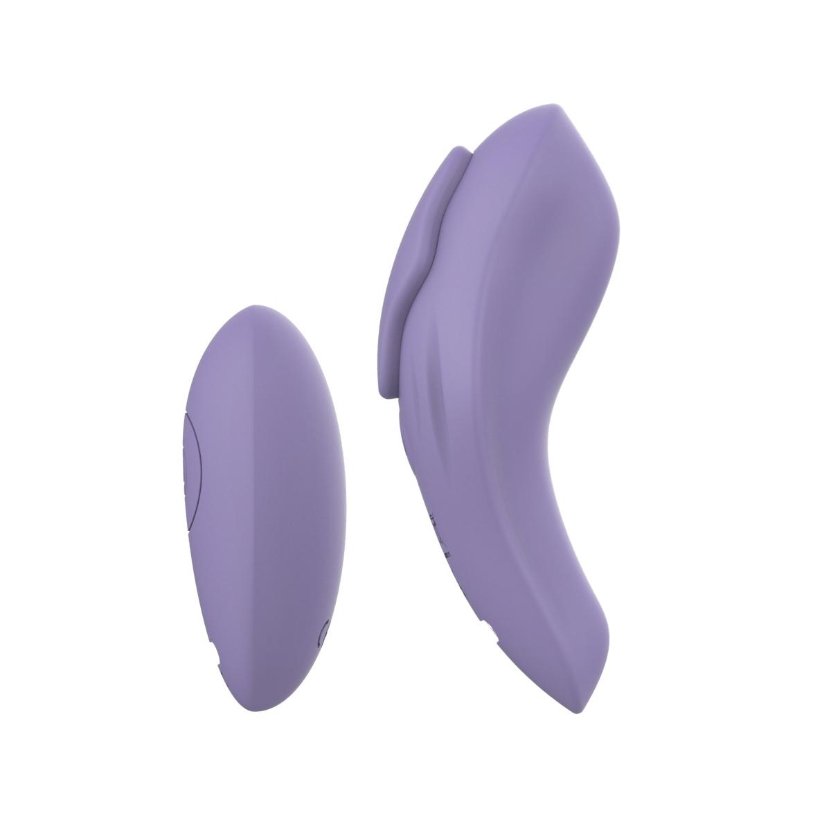 Pleasures By Playful Admirer - Rechargeable Panty Vibe with Remote Lilac