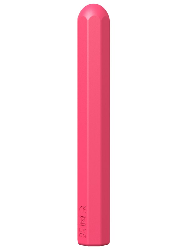 Soft by Playful Chic Rechargeable Long Bullet Vibe Coral Pink