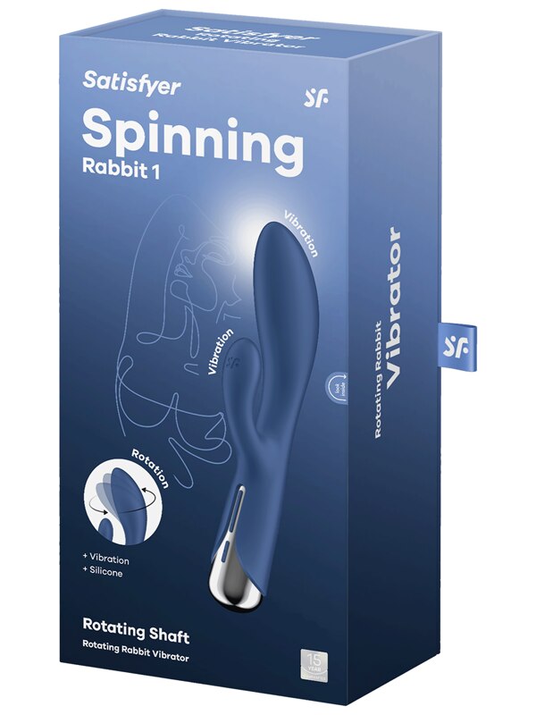 Satisfyer Spinning Rabbit 1 Blue