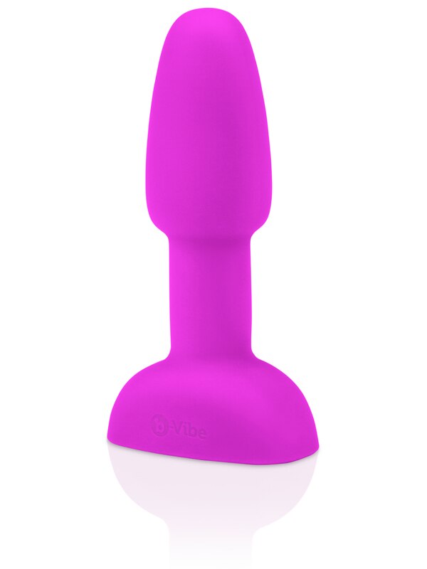 b-Vibe USB Rechargeable Petite Rimming Plug Fuchsia