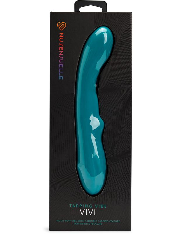 Nu Sensuelle Vivi Double-Tapping Vibe - Emerald Green