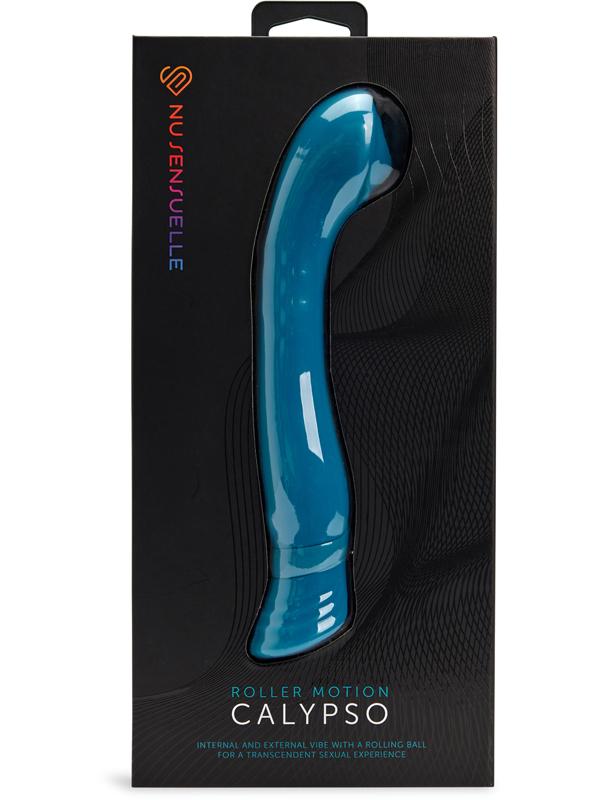 Nu Sensuelle Calypso Roller Motion G-Spot Vibe - Turquoise