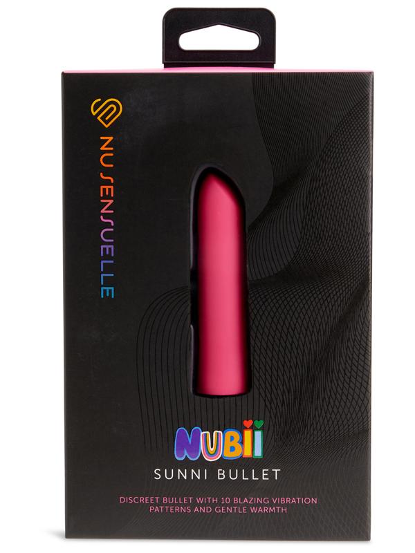 Nu Sensuelle Sunni Nubii Lipstick Bullet With Heat - Pink