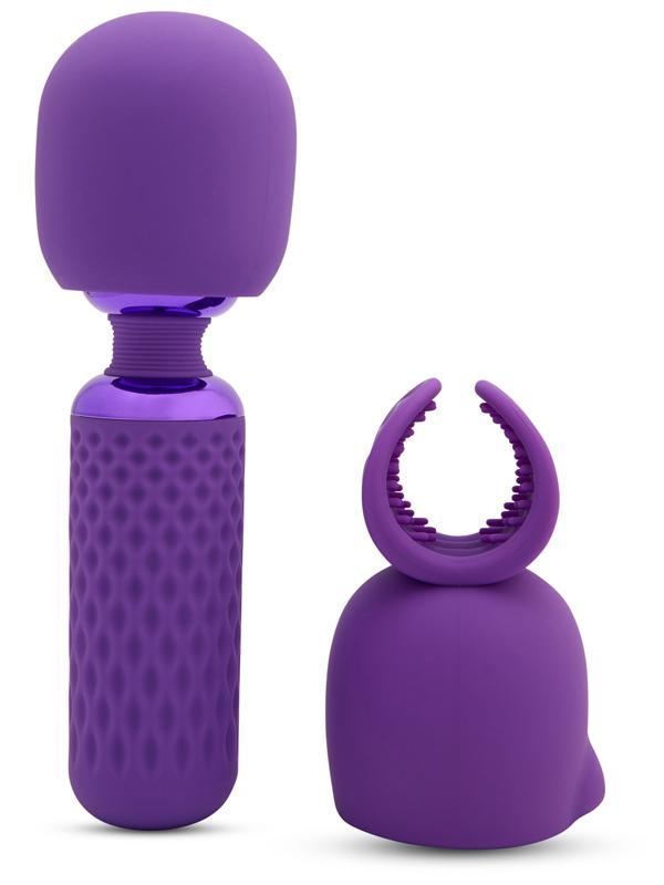 Nu Sensuelle Harlow Nubii Mini Wand W/Attach - Purple