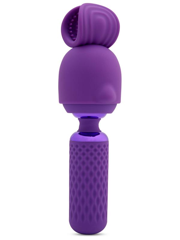 Nu Sensuelle Harlow Nubii Mini Wand W/Attach - Purple