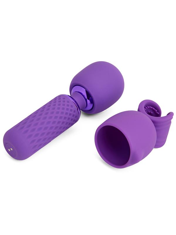 Nu Sensuelle Harlow Nubii Mini Wand W/Attach - Purple