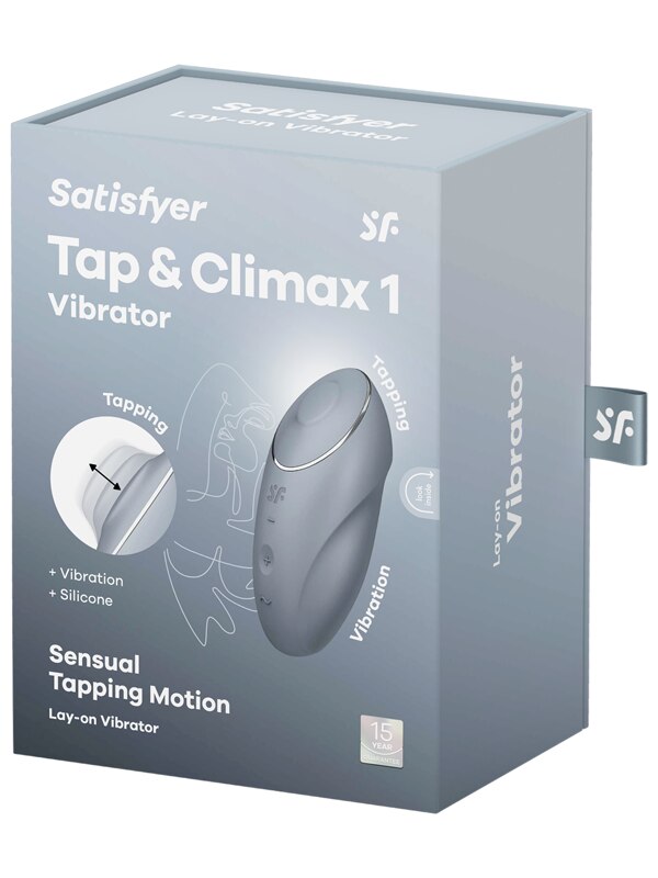 Satisfyer Tap And Climax 1 Bluegrey