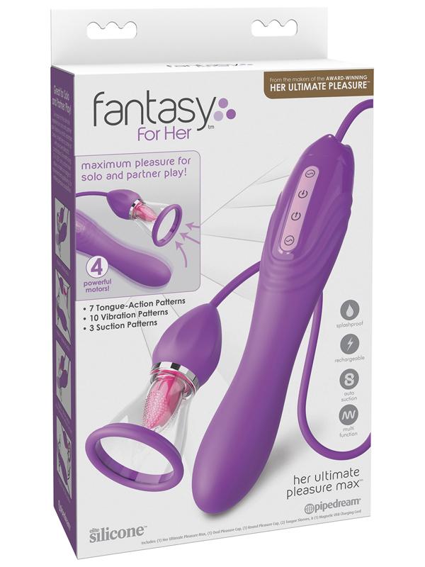 Fantasy For Her Her Ultimate Pleasure Max - Purple