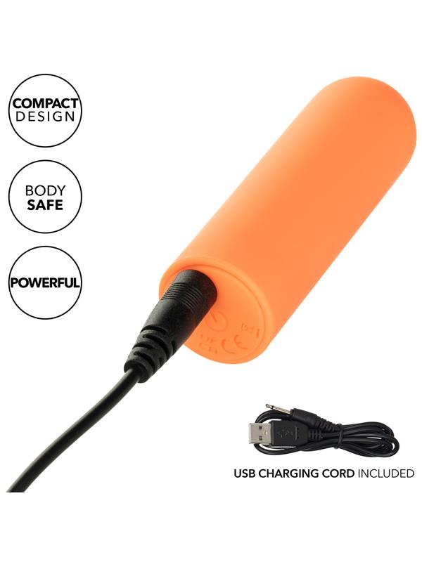 Turbo Buzz Rounded Mini Bullet - Orange