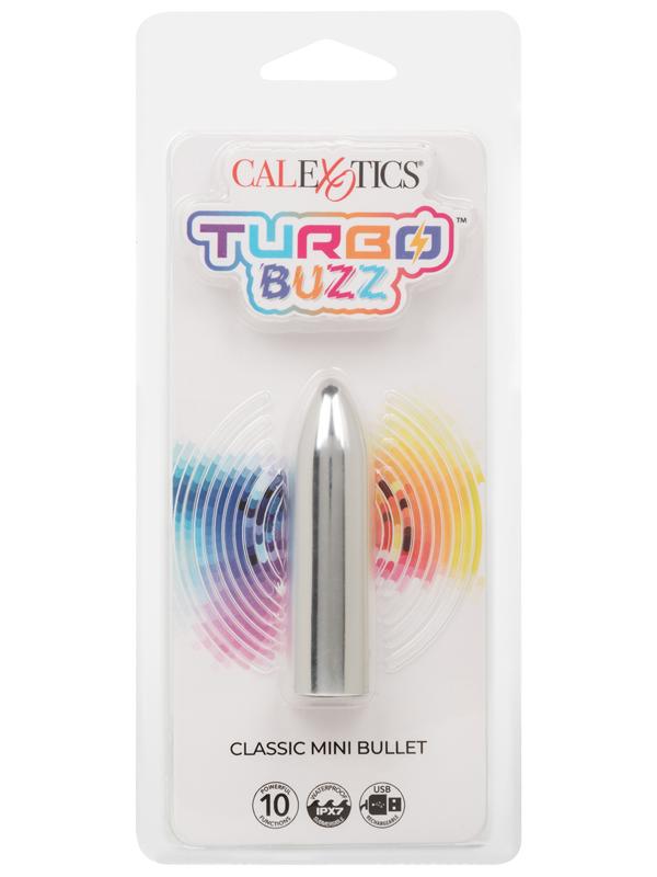 Turbo Buzz Classic Mini Bullet - Silver