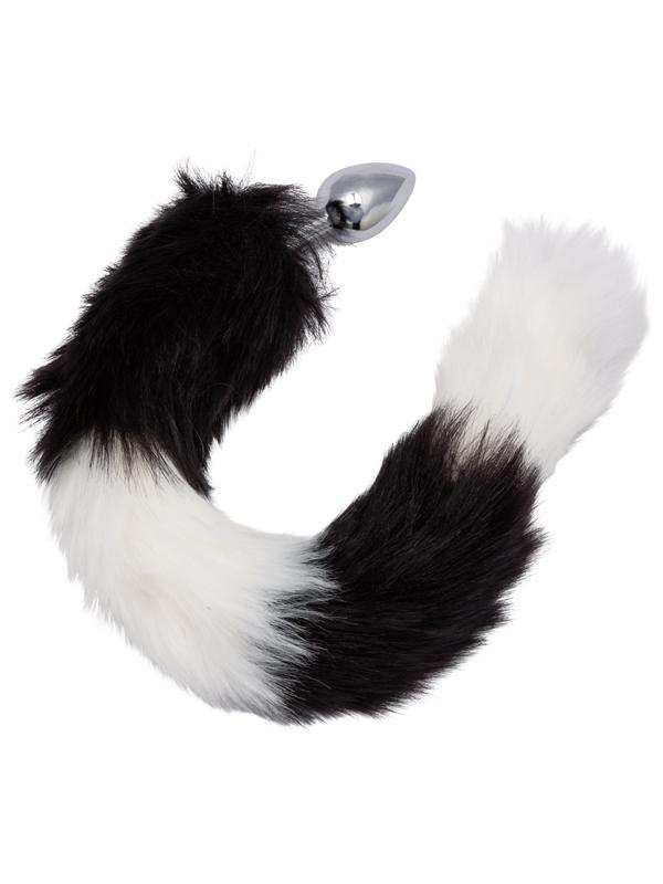 Running Wild Black and White Tail