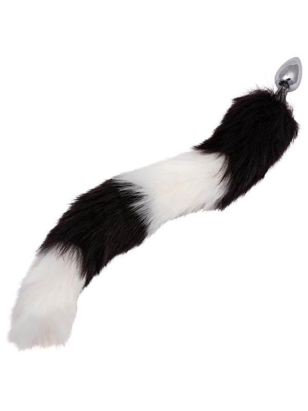 Running Wild Black and White Tail