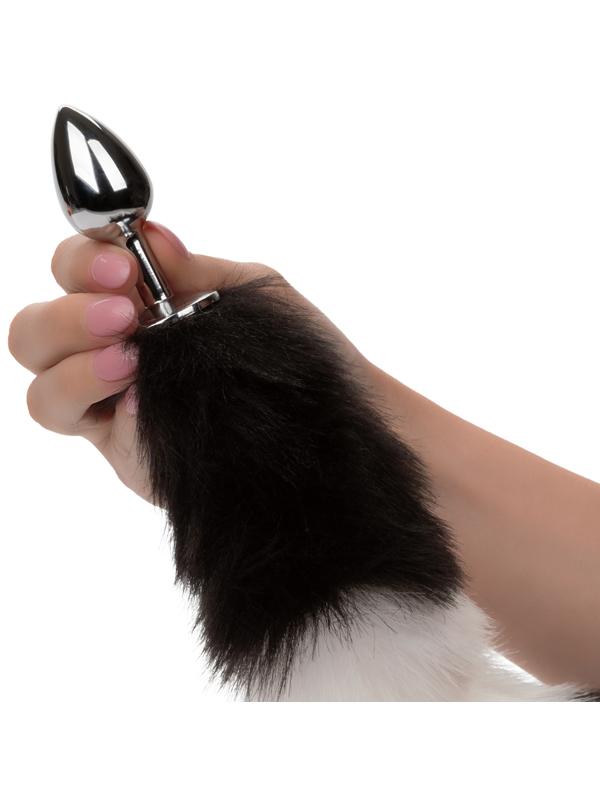 Running Wild Black and White Tail