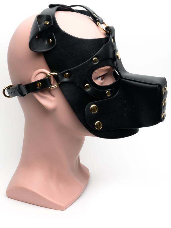 Bondage Pup Hood Black